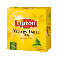 Lipton Yellow Label Tea Bags 100 Non-Envelope tea bags per box, Pack of 3 boxes