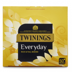 Twinings Everyday Teabags 50 enveloped tea bags per box, 4 boxes